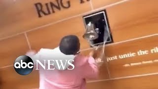 Mom of 5 joyfully rings bell after learning she's cancer-free | GMA Digital