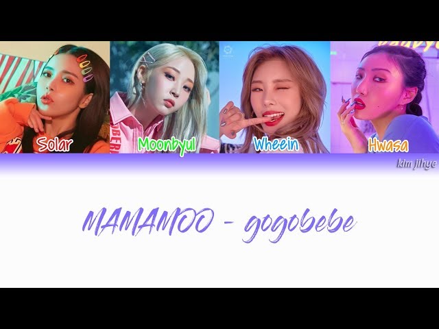 MAMAMOO (마마무) – Gogobebe (고고베베) Lyrics (Han|Rom|Eng|COLOR CODED) class=