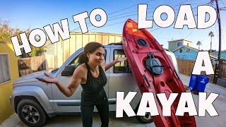 How to Load a Kayak all by Yourself!
