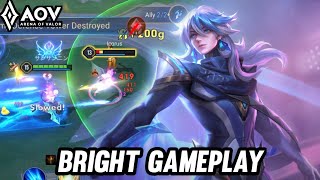 AOV : BRIGHT GAMEPLAY | IN JUNGLE - ARENA OF VALOR LIÊNQUÂNMOBILE ROV