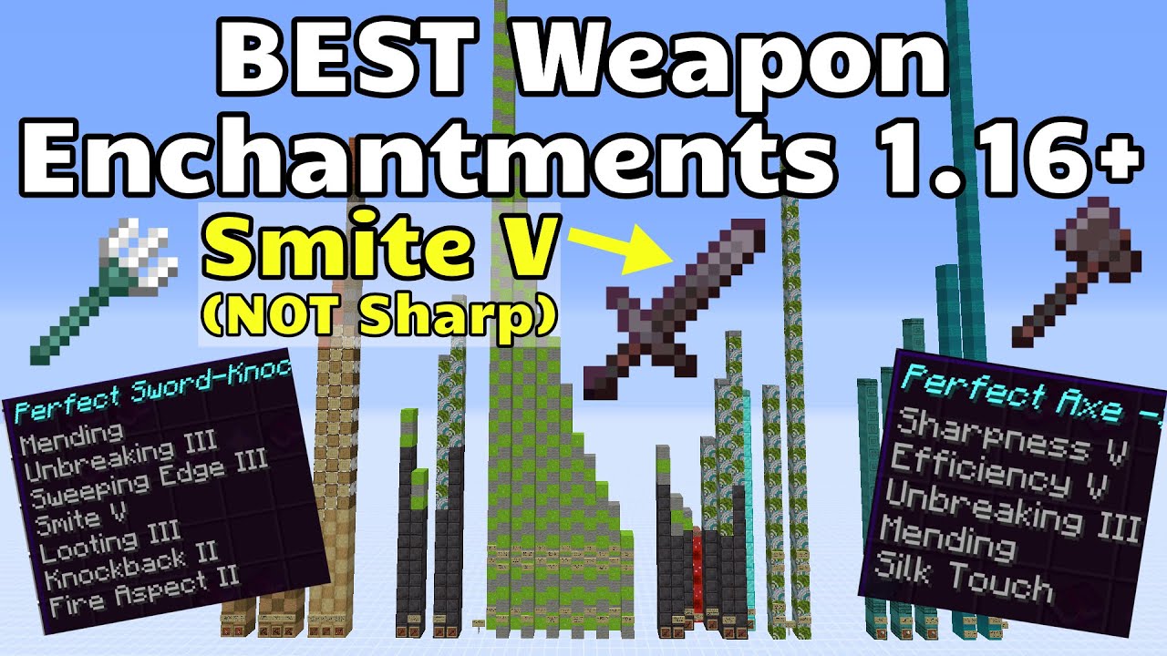 Top 8 enchantments for sword in Minecraft 1.20