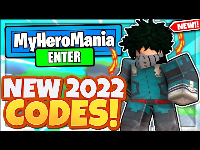 NEW ADDITIONAL CODES* [🎉CODE] ALL CODES! My Hero Mania ROBLOX