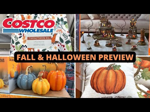 Costco Fall and Halloween Decor 2022 Preview - YouTube