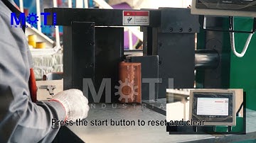 Bending Section of MOTI Busbar Bending Punching Cutting Machine