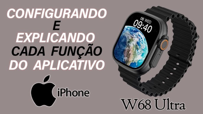 Relogio Smartwatch Serie 8 W68 + Ultra 49mm Original com Garantia