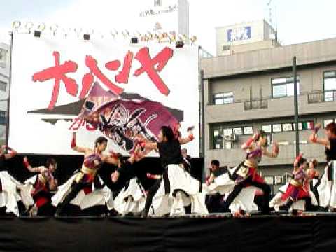 2010 かごしま春祭り大ハンヤ  乱翔舞DOC　大賞演舞