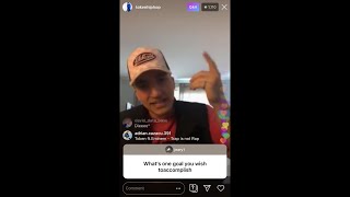 Token talks about goals in live Q&A