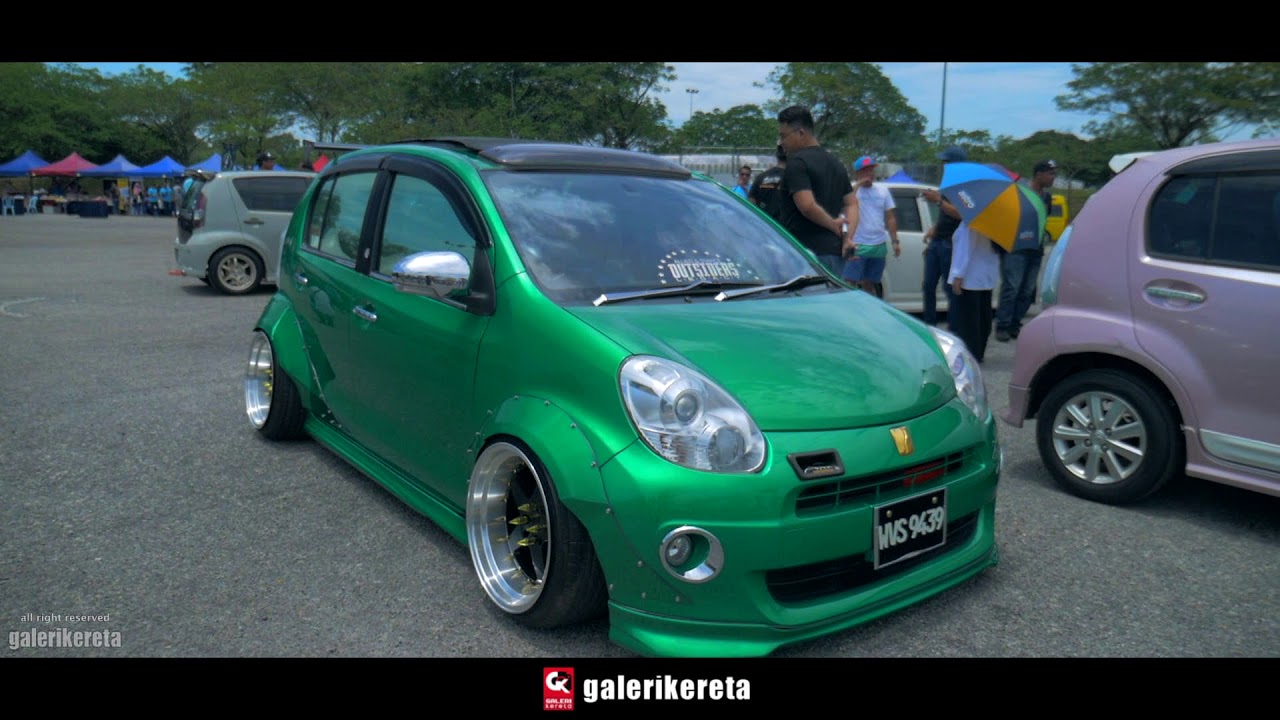 Myvi Convert Passo Hana WIDE bodykit - YouTube