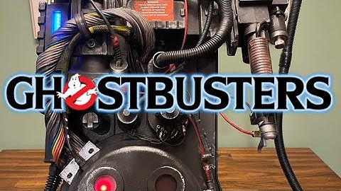 My COMPLETE Modified Haslab Afterlife Proton Pack Finished