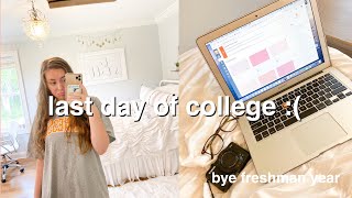 my last day as a college freshman | UTK 2020