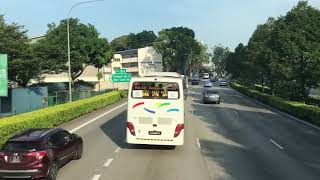 SG5562A Volvo B9TL Wright (SBS Transit) (UPDEP Shuttle HBF) (Towards UPD) FAST RIDE!!!