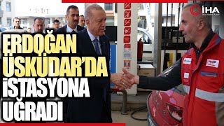 Cumhurbaşkanı Erdoğan Üsküdar'da Vatandaşla Sohbet Etti