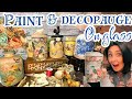 How to be a pro at painting  decopauging mason jars spring diy decor with easy directions