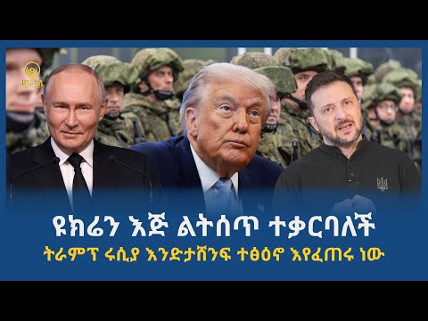 ዩክሬን እጅ ልትሰጥ ተቃርባለች ትራምፕ ሩሲያ እንድታሸንፍ ተፅዕኖ እየፈጠሩ ነው ሀገሬ ትንታኔ ሀገሬ ቴቪ