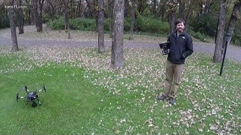 Drone with thermal cameras helps find boy