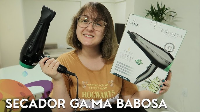 Secador De Cabelo Profissional Babosa 3d 2200w Confortavel