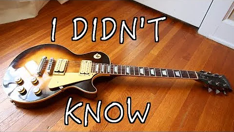 5 Things I Didn't Know About My Les Paul