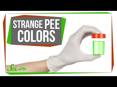 Video: Kāpēc mans urinēšana ir gaiši zaļa?