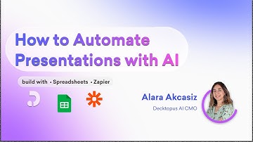 Stop Wasting Hours on Reports! Automate Presentations with AI + Zapier