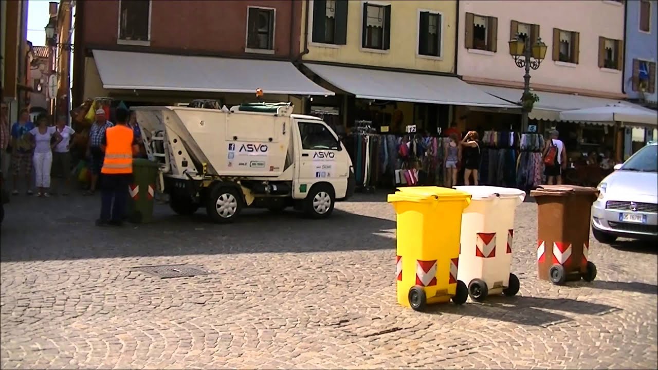 ASVO | MOTOCARRO ELETTRICO → RACCOLTA RIFIUTI A CAORLE (VE)