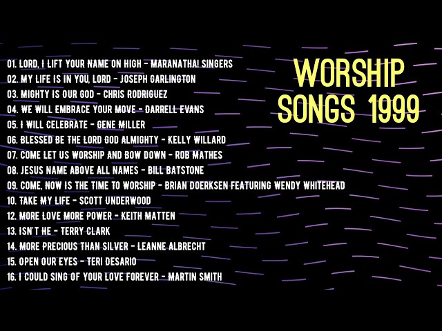 Worship Songs Nonstop 1999 Wow Worship Blue class=