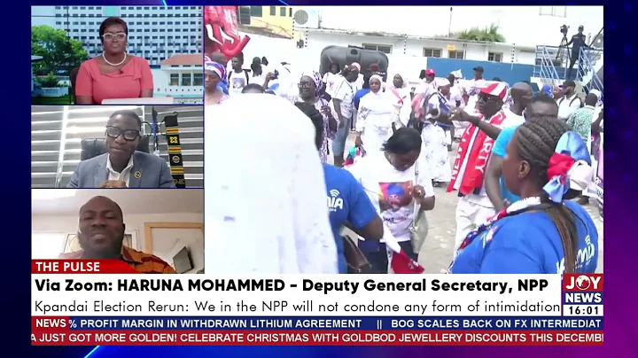 The people of Kpandai may end up not going to the polls on 30th December - Haruna Mohammed.