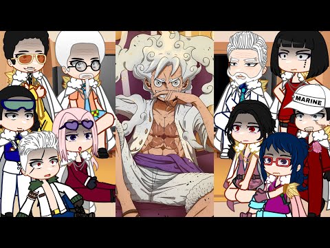 [Part 1] Marines React To Luffy’s Gear 5 Joyboy* || Gacha 🇺🇸