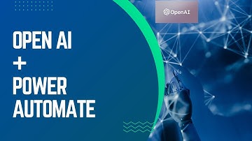 Power Automate Integration with Open AI | Integrate ChatGPT into Power Automate