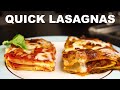 Easy lasagna recipes | tomato & ricotta | meat sauce & cream