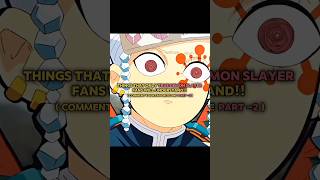 Things that only kny fans can understand!! ❤ #demonslayer #shorts screenshot 3