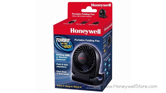 Honeywell HTF090B Turbo on The Go Personal Fan