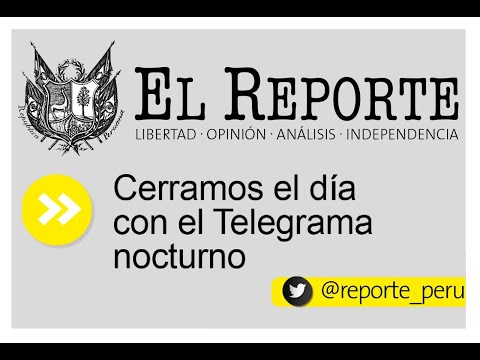 #ElReporte - 22/07/2022 - Telegrama Nocturno - Fiscalía y Castillo/ ¿Mesa progobierno?/Atleta de oro