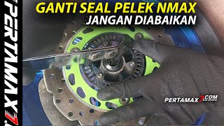 CARA Ganti Seal Pelek Depan Yamaha NMAX 155 Velg Racing Tubeless Mudah #yamaha #dustseal #nmax #155