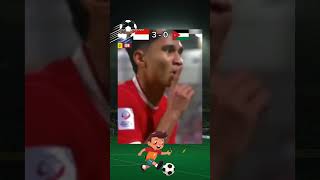 Goal goal cantik Indonesia melawan Yordania pialaasia timnas asia