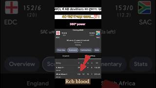 Rcb blood devillierse👽👽 #shorts #cricket #rcbians #rcbforever #abdevilliers #rcbpower #ipl2025