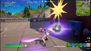 Fortnite getting my sister her first win