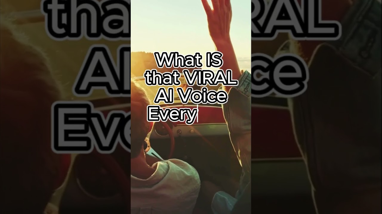 🤔 What’s That VIRAL AI Voice Everyone’s Using? 🗣️🔥