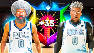 Random Rec...but with Youtuber "BADGEPLUG" +35 CAP BREAKERS on NBA2K26