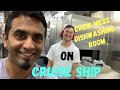 How to do Dish washing of Crew Mess dishes on Cruise Ship
