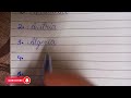 Countries start with ahandwritingwriting tipsyoutube writingwriting with saira viral love