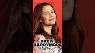 Drew Barrymore Net Worth 2025 | Actress, Producer & Talk Show Host 🎥💫 #Shorts
