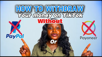 How to Withdraw Money from TikTok Without PayPal or Payoneer! (Easy Method)#tiktokmonetization