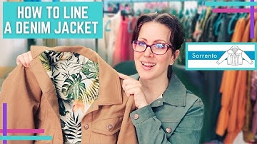 How To / How I :: Lining A Denim Jacket feat. The Sew Over It Sorrento Jacket Pattern Review