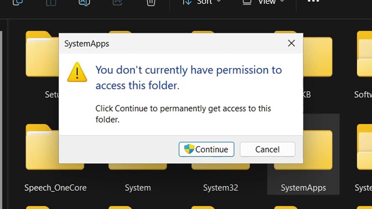 How To Easily Fix You don't currently have permission to access this ...