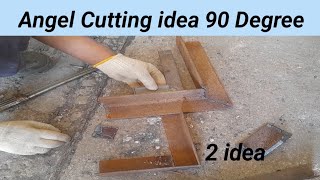 Steel Angle Cutting 90 degree, Angel cutting by RKG Technical 28,226 views 1 year ago 8 minutes, 44 seconds