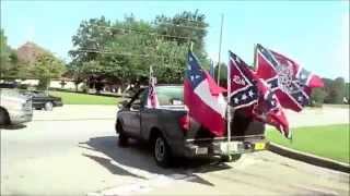 confederate flag supporters confrontation with black partygoers leads to terrorism charges