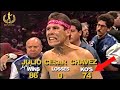 The most feared mexican fighter in boxing history julio cesar chavez