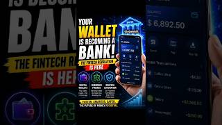 Your Wallet Is Becoming a Bank! 💳 The Fintech Revolution Is Here #Fintech#AI #DigitalWallet #Finance