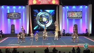 Dynasty Cheer Academy   Platinum Canada 2014 International Open Coed 5 Semi Finals