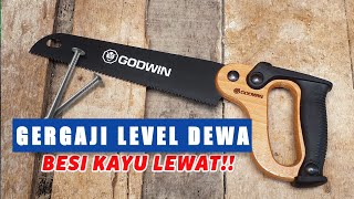 SEMUA DILIBAS! GERGAJI GODWIN TAJAMNYA BUKAN MAIN🪚
